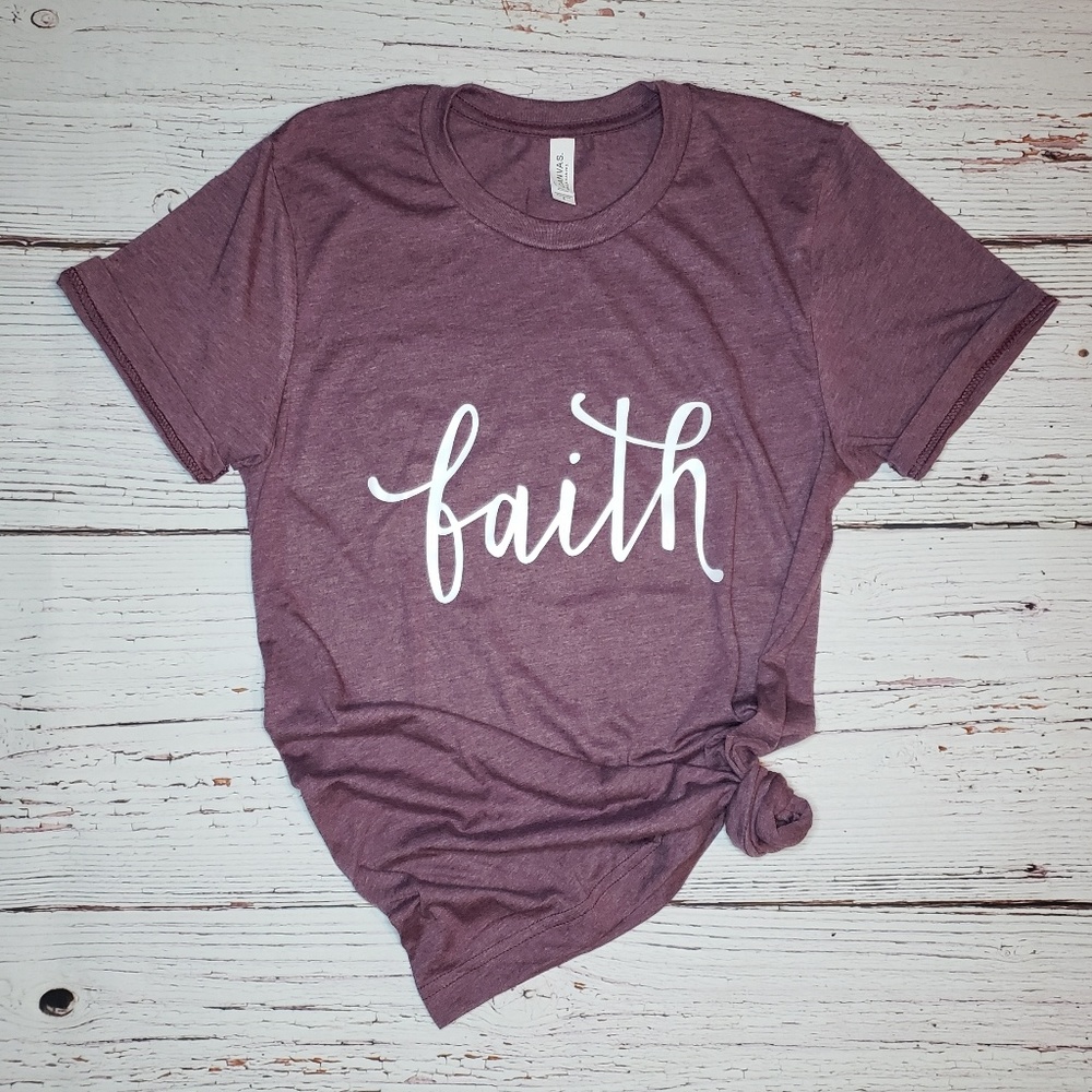 Faith Bella Canvas Graphic Tee